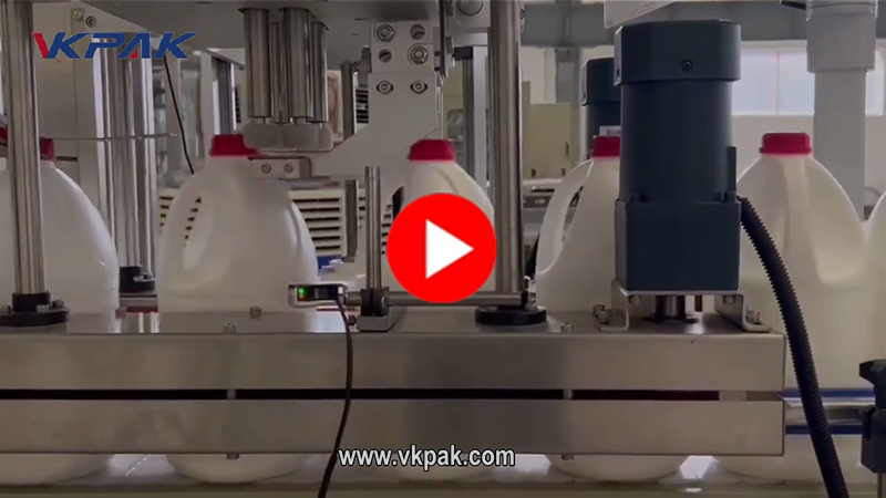 Antikorrosionsfyllningslinje för 1 gallon blekmedel