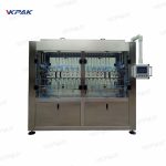 Automatisk linjär flytande skummande glasflaskor överfyllningsmaskin