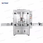 Kokosolja automatiska glasburkar 2 huvuden pneumatisk påfyllningslinje