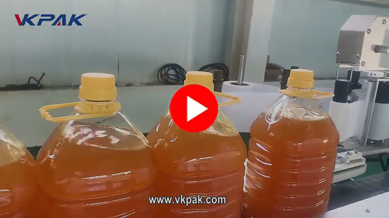 Oljepåfyllningslinje