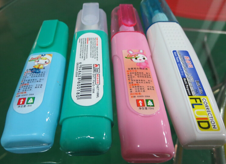 Pippåsar Plastpåsetiketteringsmaskin Halvautomatisk för plan yta