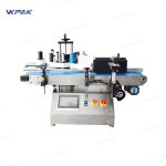 Automatisk bordsskiva små runda flaskor Självhäftande etikettutrustning