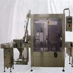 Automatisk inline glasburkar vakuumförslutningsmaskin med metalldetektor