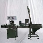 Automatisk linjär vakuumförslutningsmaskin för glasburk i livsmedelsindustrin