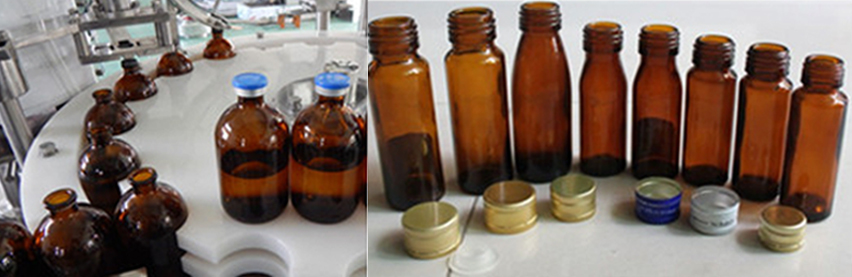 pharmaceutical bottles for filling line flaskor för pulverfyllning tätning capping.jpg