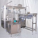 Automatisk pip Stand Up-påsar Sojamjölksaftfyllningsmaskin