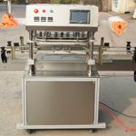 Automatisk trehuvuden mellanmålsburkar filmförseglingsmaskin