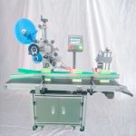 Linjär liten kartonglåda hörn Wrap Sticker etiketteringsmaskin