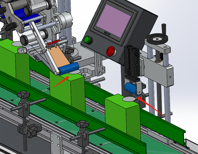 Hörn lådor design ritning