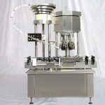 Multi Heads Glasflaskor Metall Aluminium Cap Ropp Cappping Machine