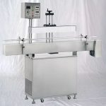 Plastglasflaskor Kontinuerlig aluminiumfolie induktionsförseglingsmaskin