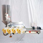 Halvautomatisk pneumatisk pippåse Färdiggjorda påsar fyllningsmaskin