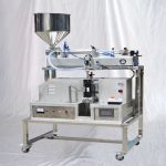 Halvautomatisk tubfyllningsmaskin med ultraljudstätningsutrustning