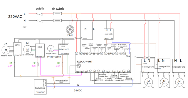Elektriskt schematiskt diagram
